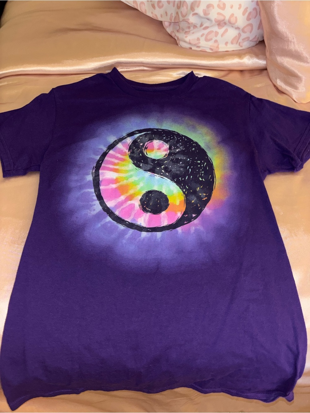 Purple Yin-Yang Graphic Tee ☯️